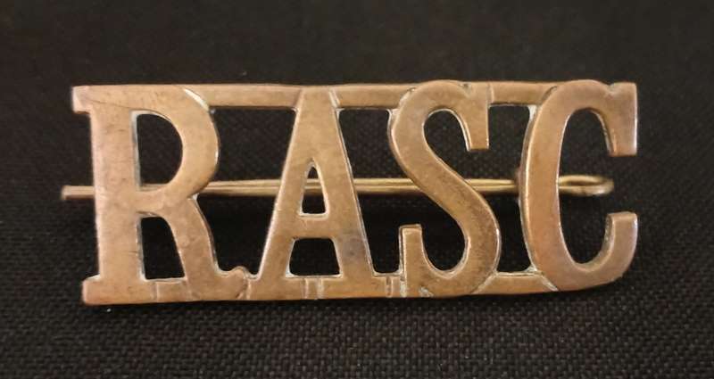 WW2 BRITISH ROYAL ARMY SERVICE CORPS  ` R.A.S.C ` TITLE                     C32