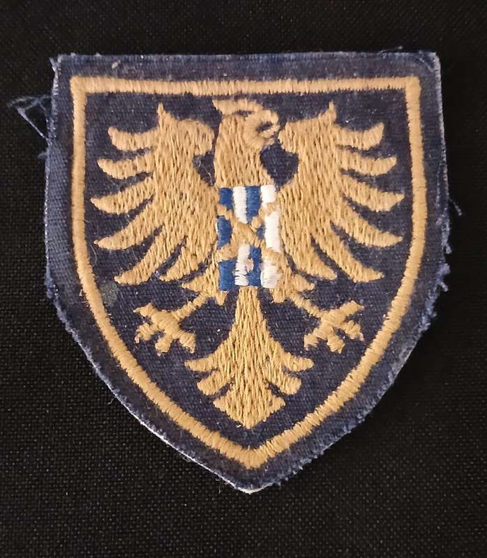 SAP STATE PRESIDENTS GAURD CLOTH FLASH      EMBROIDERED        `` RARE ``           C49