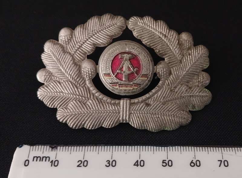 German Democratic Republic Police Hat Badge C51
