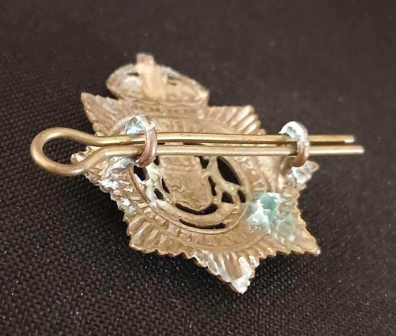 SAP ZUID AFRIKAANSE POLITIE OFFICERS  CAP BADGE   ` Z TYPE `   1913 - 1926               C57