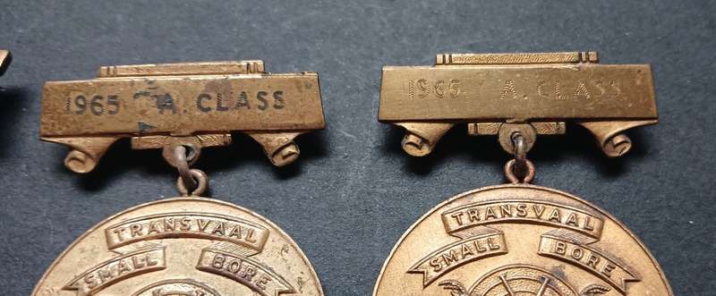 SMALL BORE ASSOSIATION MEDALS  ` ONE BID FOR THE LOT `                C63