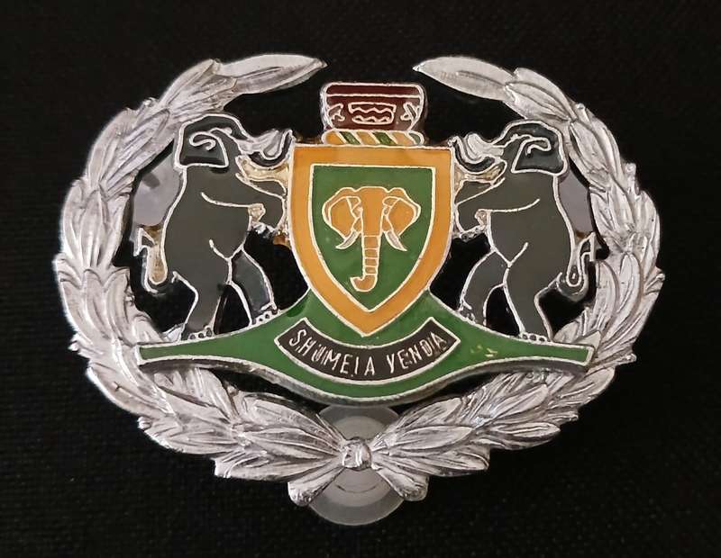 VENDA WARRANT OFFICERS RANK BADGE                           C66