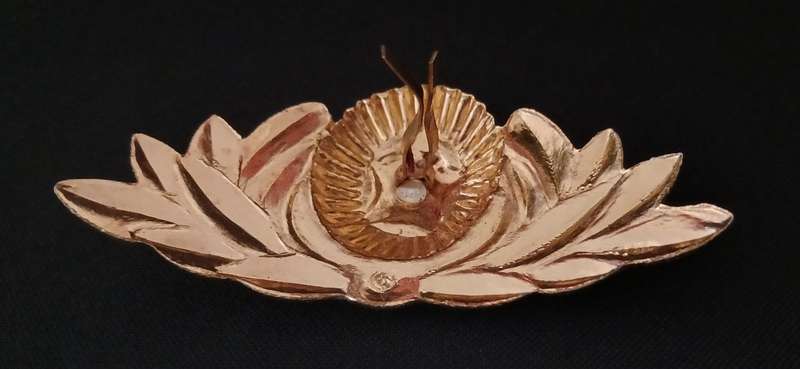 SOVIET RUSSIAN GENERAL SERVICE ARMY CAP BADGE              C70