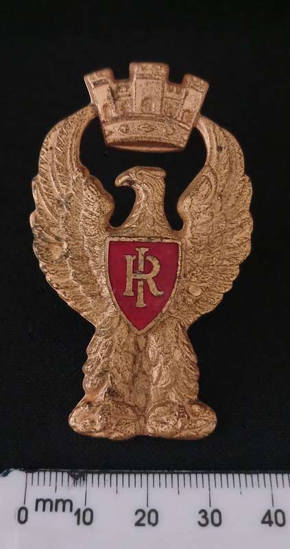 ITALIAN MILITARY STATO POLICE   70`S    80`S  STATE BADGE   ( NOTE ONE PIN )          C71