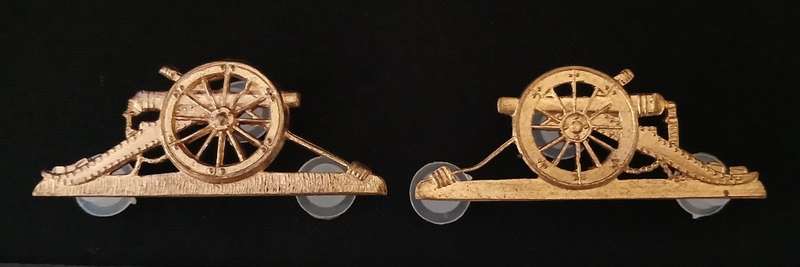 SA ARTILLERY PROFICIENCY MASTER GUNNER BADGE PAIR               C76