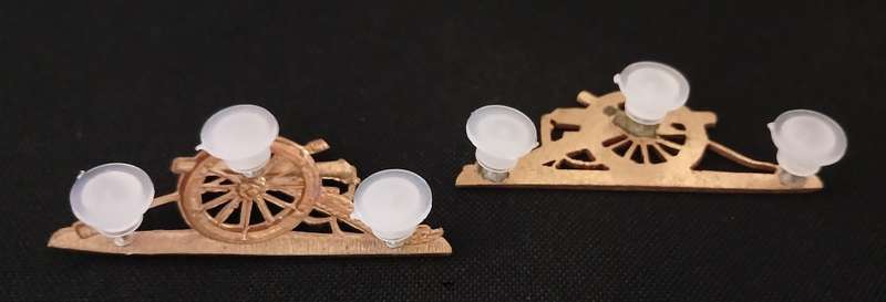 SA ARTILLERY PROFICIENCY MASTER GUNNER BADGE PAIR               C76