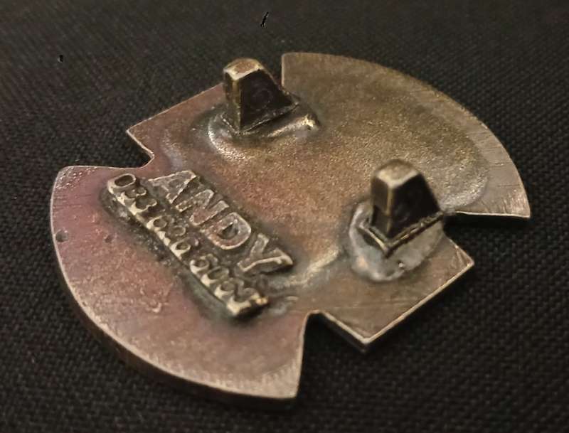 ANGOLA WAR VETERAN BROTHERHOOD BADGE                     C82