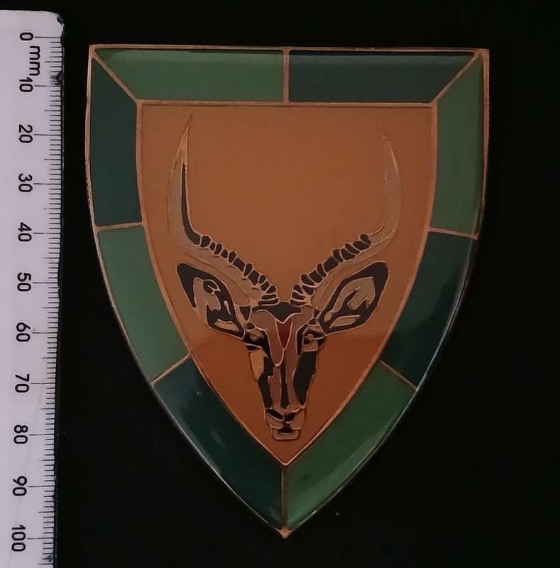 SWATF 37 / 102 BATTALION  ( 1 X SHOULDER, 2 X POCKET, 4 X BADGES )   ` ONE BID FOR THE LOT `    C100