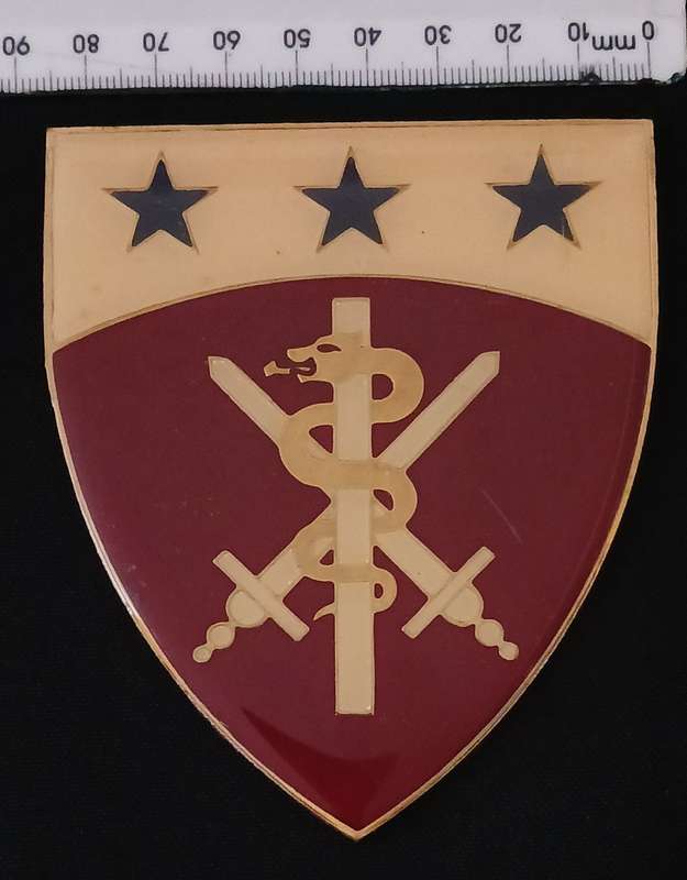 SADF - SAMS NATAL MEDICAL COMMAND BADGE    Size: 100mm x 85mm  ( Note No Pins )  ` STUNNING `   C112