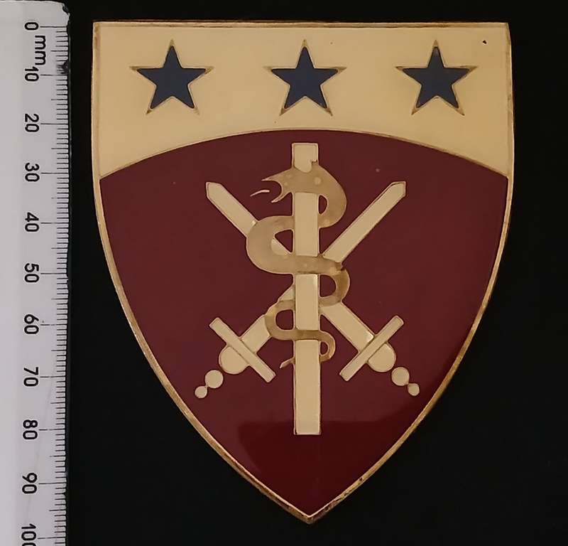SADF -- SAMS     NATAL MEDICAL COMMAND BADGE Size: 100mm x 85mm ( Note No Pins ) ` STUNNING `  C113