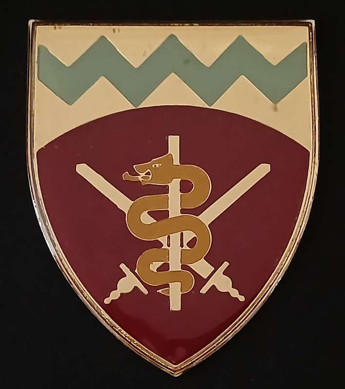 SADF -- WITWATERSRAND MEDICAL COMMAND BADGE Size: 100mm x 85mm  ( Note No Pins ) ` STUNNING ` C114