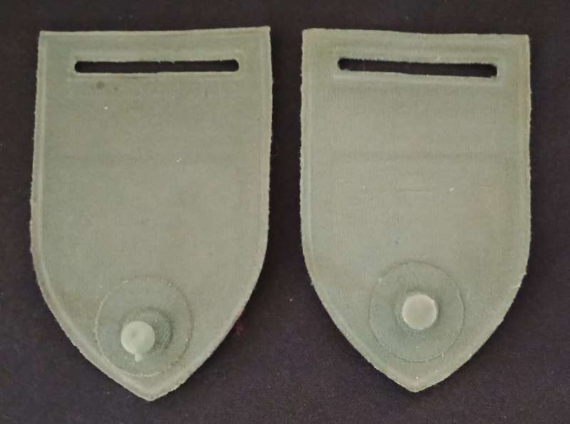 KWANDEBELE POLICE RUBBERISED SHOULDER FLASH PAIR                       S2