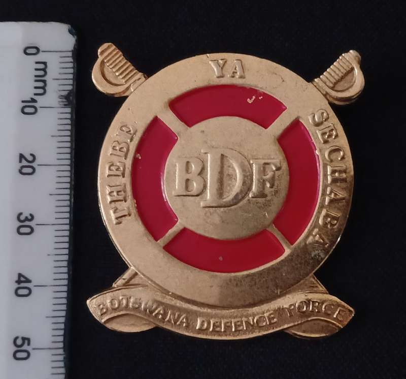BOTSWANA DEFENCE FORCE CAP BADGE               S11