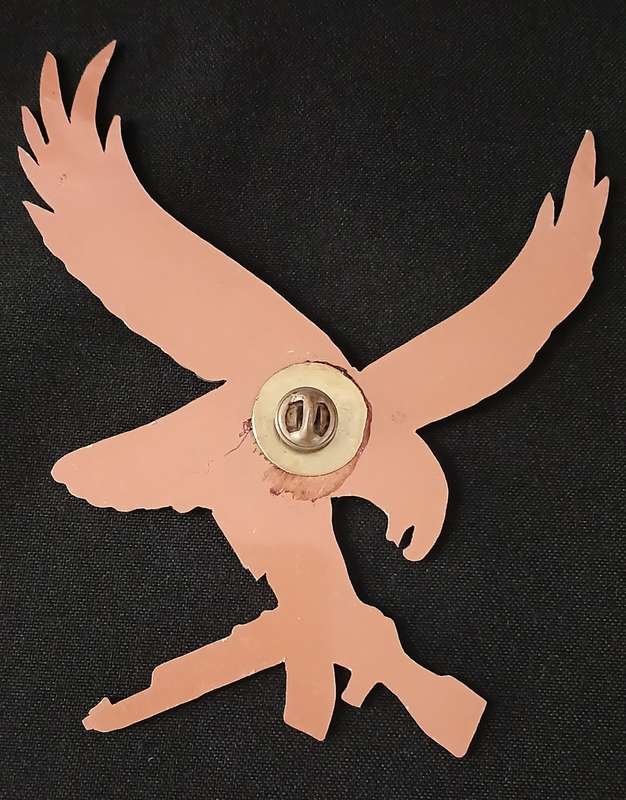 SWA 101 BATTALION METAL BADGE                      S14