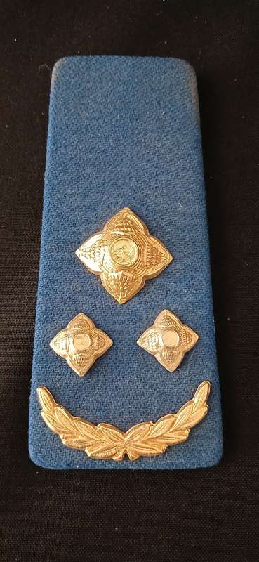 PROVINCIAL TRAFFIC POLICE PRE - 1994 RANKS EPAULETTES                 S16