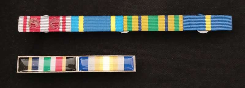 SAP MEDAL RIBBON BARS ( ONE BID FOR BOTH )                   K7