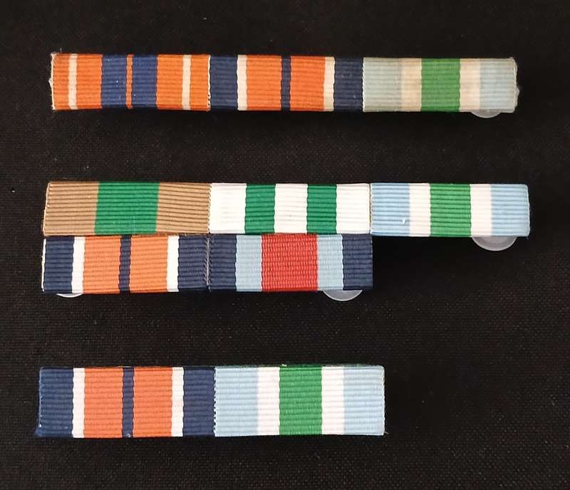 SADF MEDAL BARS    ( ONE BID FOR THE LOT )                       K8