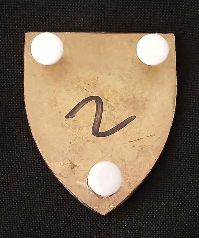 SADF CHIEF OF STAFF PERSONNEL ( YELLOW TYPE ) ( Note One Pin Repaired )          K14
