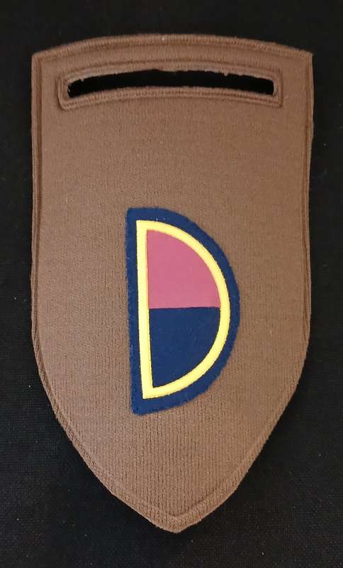 SADF ENGINEERS FOXTROT COMPANY TUPPER SHOULDER FLASH                 K18