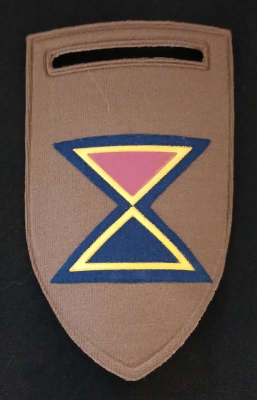 SADF ENGINEERS HQ COMPANY TUPPER SHOULDER FLASH                      K19