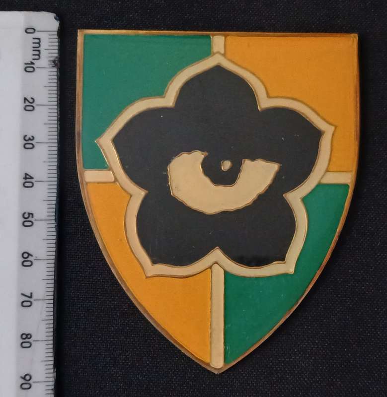 Group 42 Headquarters Badge   Size: 75 x 89mm   ( No Pins )                    K22