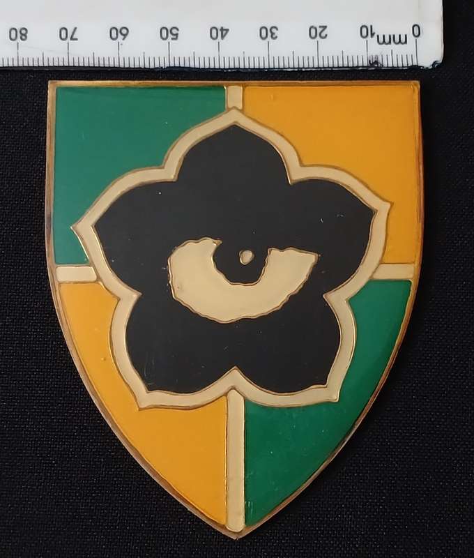 Group 42 Headquarters Badge   Size: 75 x 89mm   ( No Pins )                    K22
