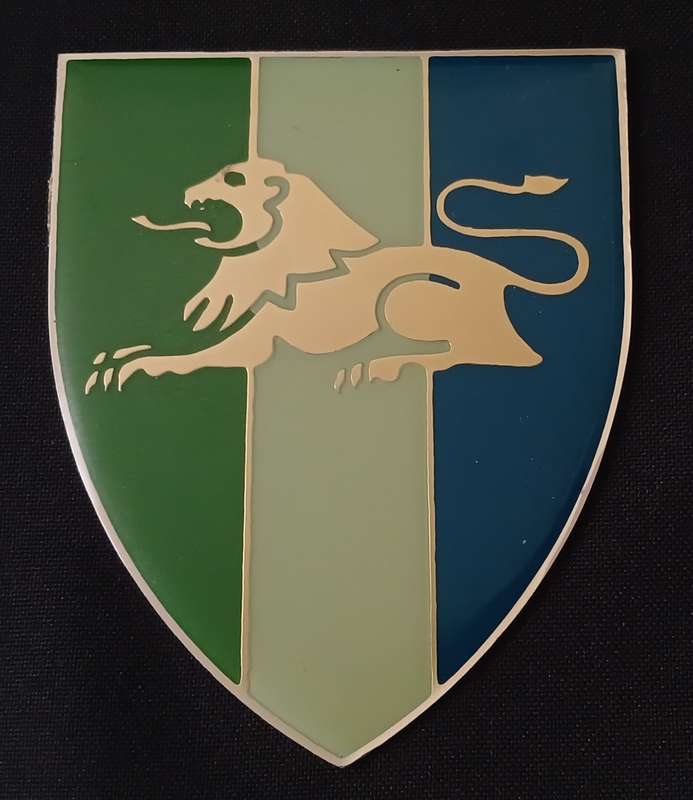 Eastern Transvaal Command Signal Unit Badge  ( Large )      Size: 83 x 100mm     ( No Pins )     K24