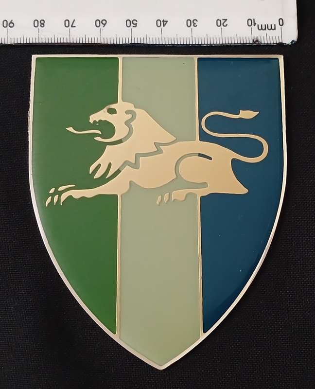 Eastern Transvaal Command Signal Unit Badge  ( Large )      Size: 83 x 100mm     ( No Pins )     K24