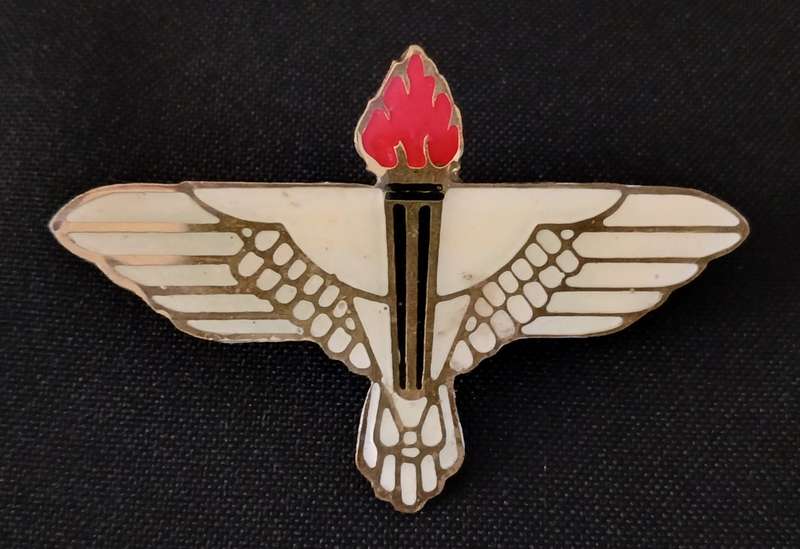 SADF 44 PARACHUTE BRIGADE PATHFINDER PLATOON BADGE ( Note Pins Repaired )    K25