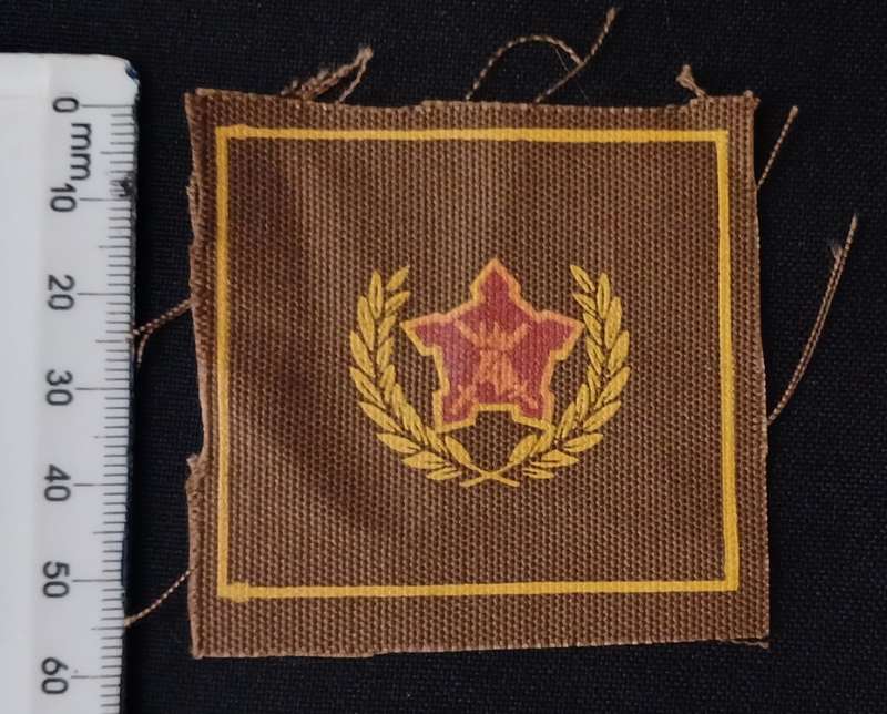 SA ARMY CITIZEN CLOTH BADGE                               K27