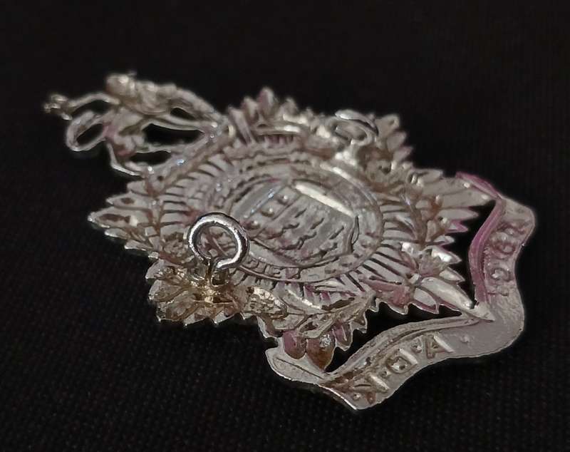 SADF / SA ARMY SERVICES CORPS CAP BADGE                  R34