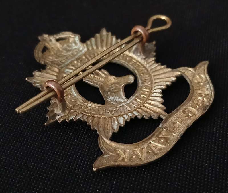 S.A.S.C - Z.A.V.K  SERVICE CORPS CAP BADGE  1916 - 18    ` RARE `             R35