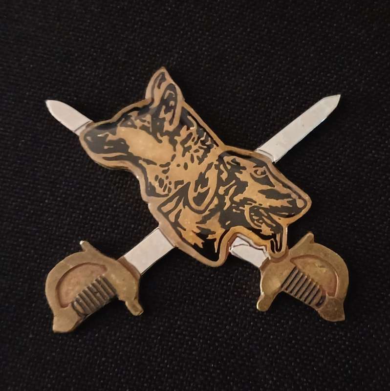 SAP K9 Dog Unit PTI Instructor Metal Badge               R41