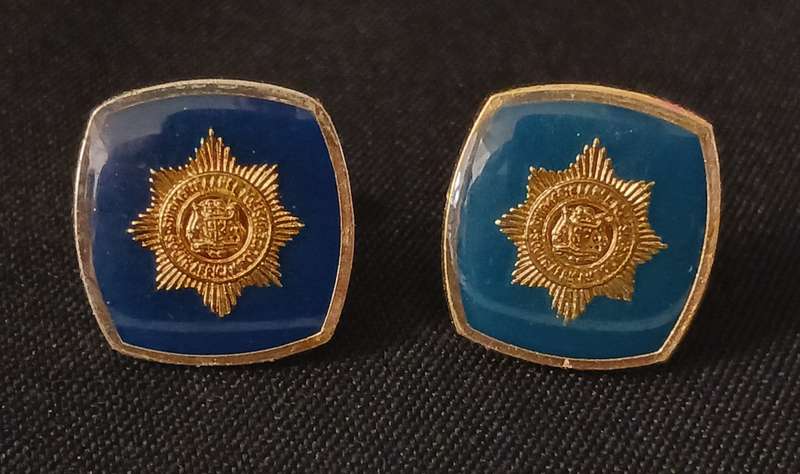 South African Police Cufflinks  ( Old Coat Of Arms ) Officers Cufflinks        R52