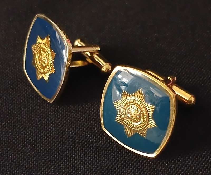 South African Police Cufflinks  ( Old Coat Of Arms ) Officers Cufflinks        R52