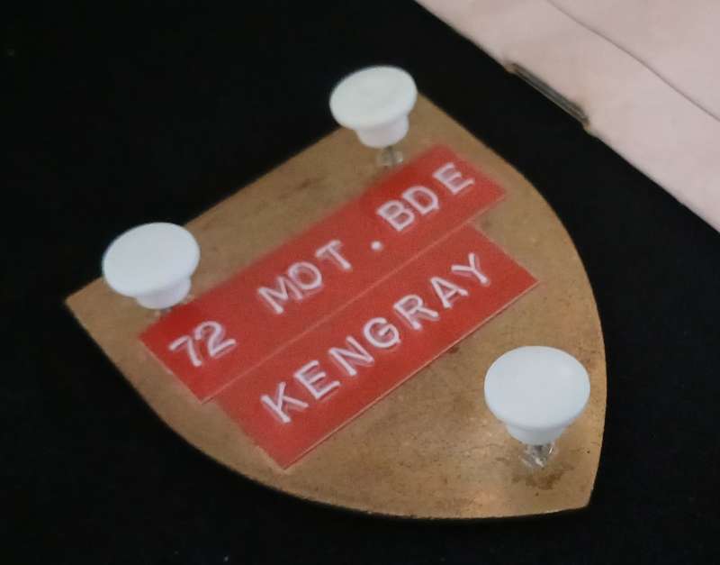 72 Gemotoriseerde Infanterie Brigade Makkerhulp+ Shoulder Flash     R75