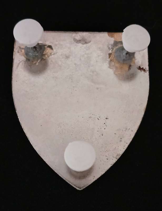 SADF Natal Signals Command Shoulder Flash   ( 2 Pins Repaired )                 MM14