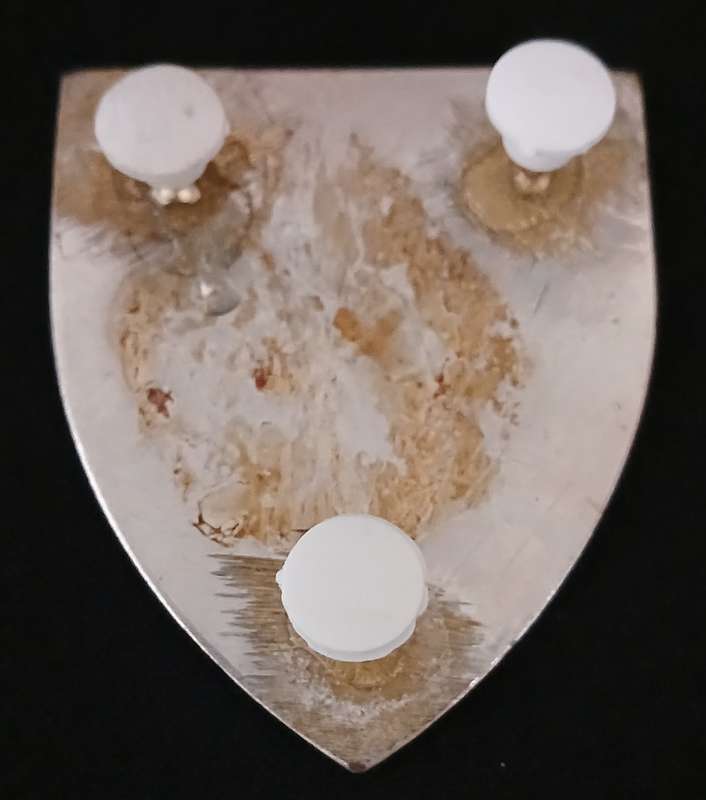 SADF North West Cmd. Signals Headquarters Shoulder Flash  ( 3 Pins Repaired )                MM15