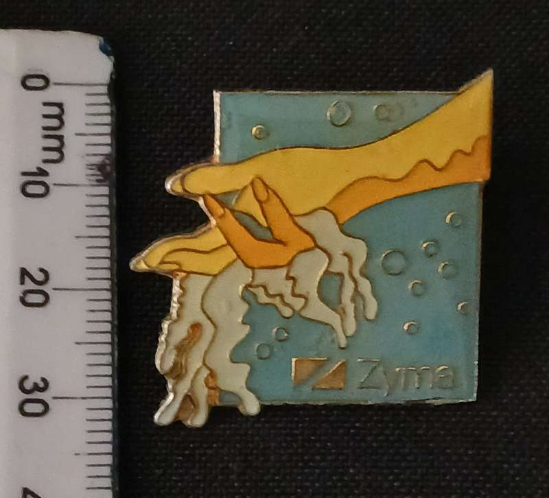 ZYMA PIN BADGE                        R92