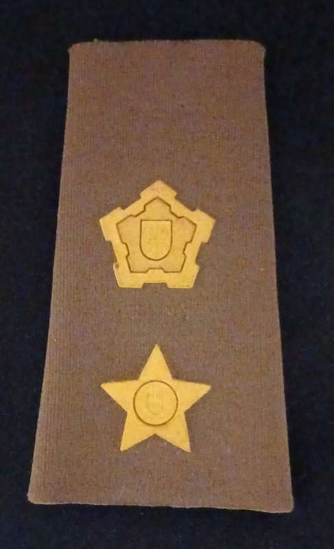 SADF COMMANDANT RANK TUPPERWARE EPAULETTE            R108