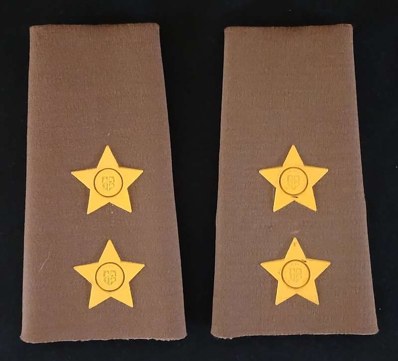 SADF LIEUTENANT TUPPERWARE EAULETTES                  R111