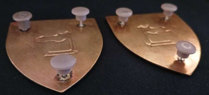 SA ARMY PROVOST SHOULDER FLASH PAIR                            MM27