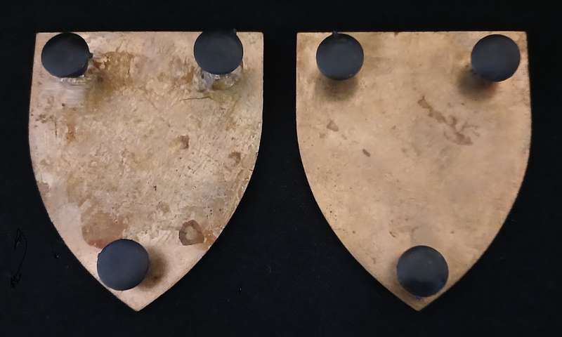 SADF NORTHERN TRANSVAAL COMMND PROVEST UNIT PAIR  ( 2 PINS REPAIRED )          MM29