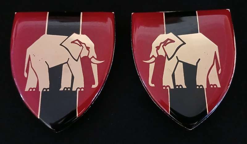 SADF EP COMMAND PROVOST UNIT SHOULDER FLASH PAIR                        MM30