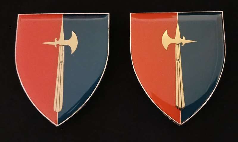 SADF 84 MOTORISED BRIGADE SHOULDER FLASH PAIR                      MM31