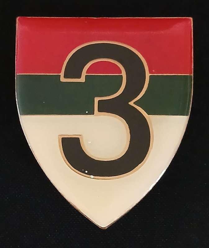 ZAMBIA ARMY 3DR BRIGADE SHOULDER FLASH                    MM45