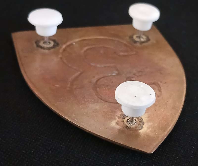 ZAMBIA ARMY 3DR BRIGADE SHOULDER FLASH                    MM45