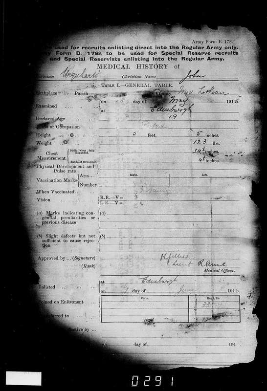 WW1 Military Medal Group  (M.M.) for Bravery in the Field  issued to L.CPL J.G. URQUHART R. Scots.
