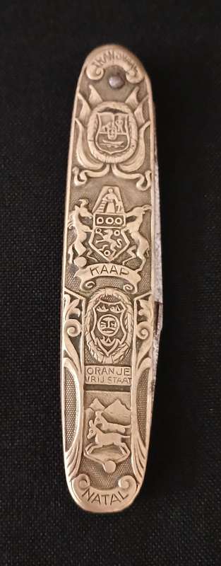 Hertzog Transvaal Kaap Oranje Vrijstaat Pocket Knife - Note Condition    Made In GERMANY       R137