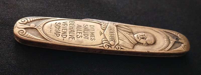 Hertzog Transvaal Kaap Oranje Vrijstaat Pocket Knife - Note Condition    Made In GERMANY       R137